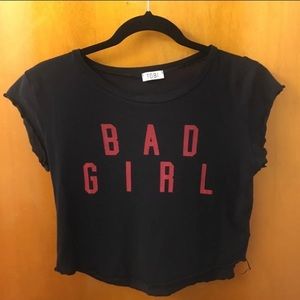 “Bad Girl” Crop Top